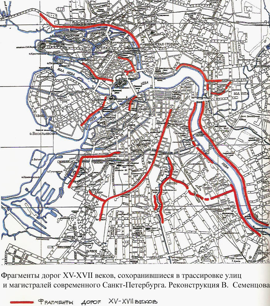 Карта каналов санкт петербурга